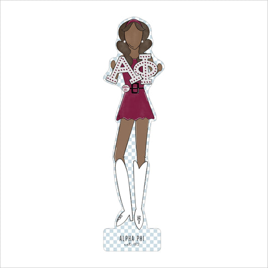 MSH-013 Alpha Phi 3 | 0.75in. Acrylic Cutout  | Case (Bundle of 100)