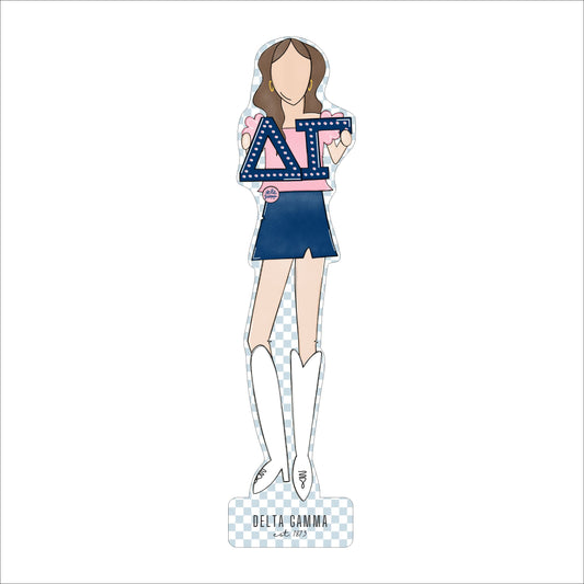 MSH-017 Delta Gamma 1 | 0.75in. Acrylic Cutout  |