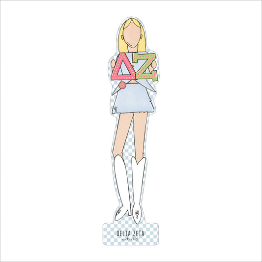 MSH-021 Delta Zeta 2 | 0.75in. Acrylic Cutout  |