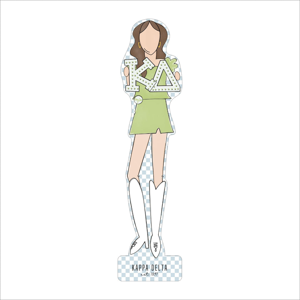 MSH-026 Kappa Delta 1 | 0.75in. Acrylic Cutout  | Case (Bundle of 100)