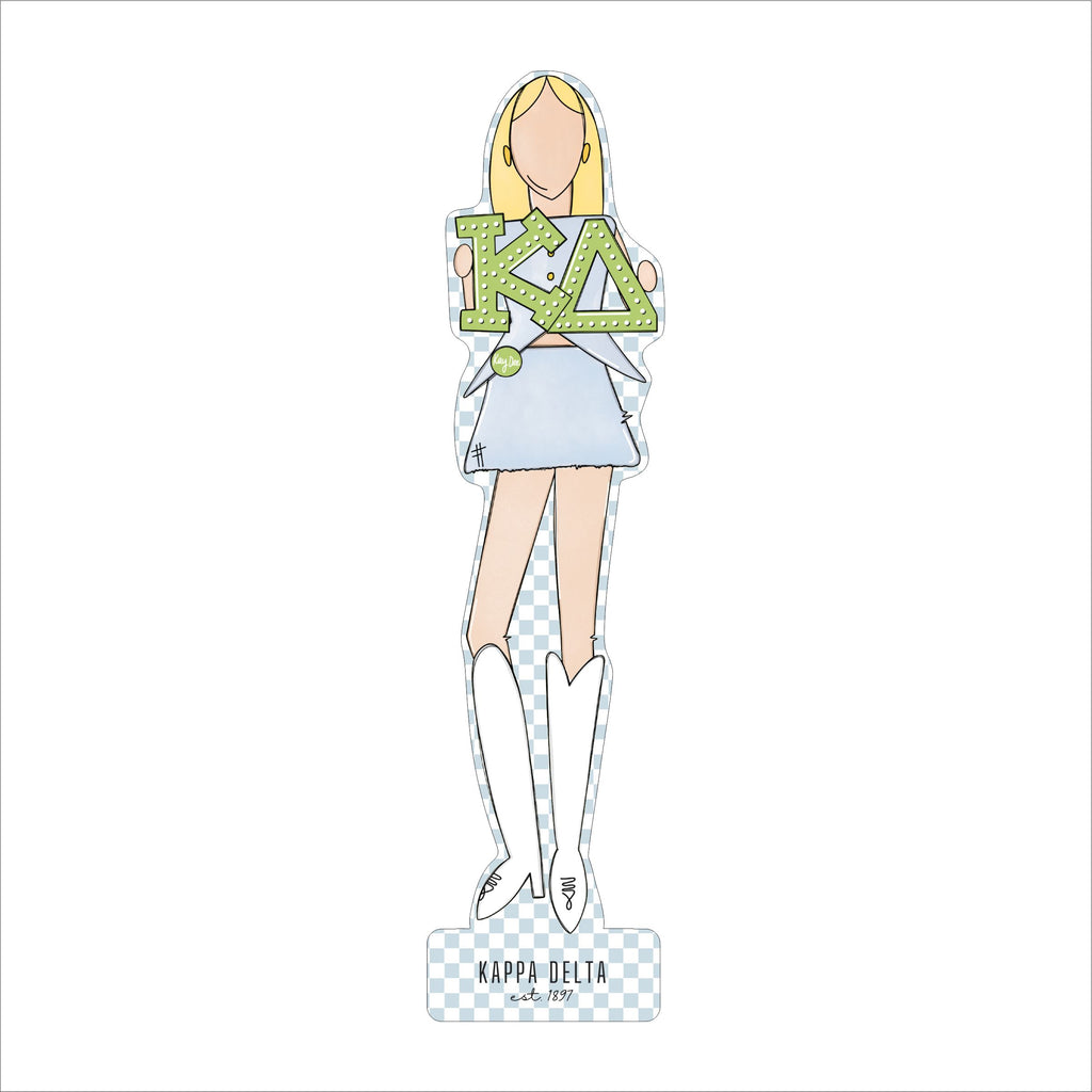 MSH-027 Kappa Delta 2 | 0.75in. Acrylic Cutout  |