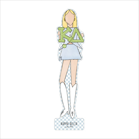 MSH-027 Kappa Delta 2 | 0.75in. Acrylic Cutout  |