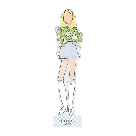 MSH-027 Kappa Delta 2 | 0.75in. Acrylic Cutout  | Case (Bundle of 25)