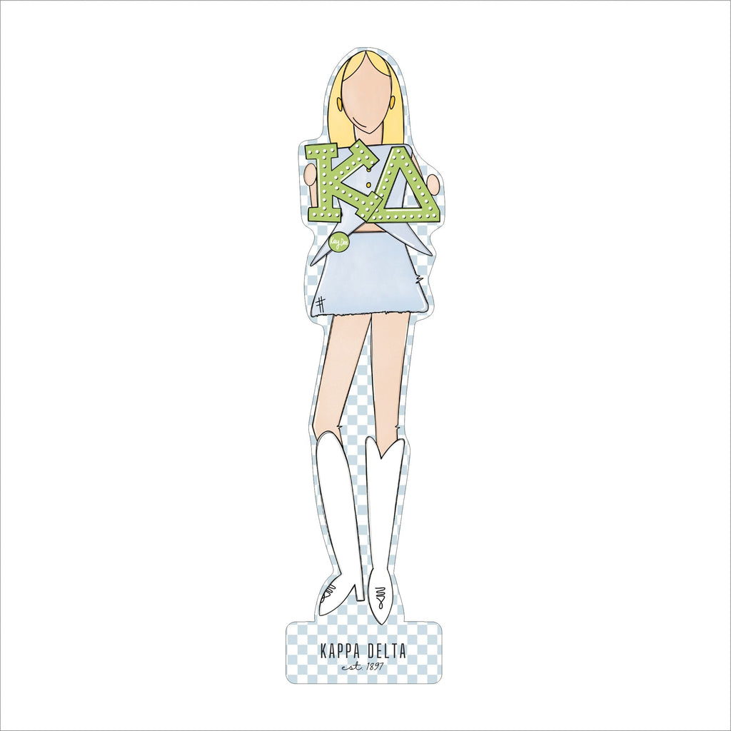 MSH-027 Kappa Delta 2 | 0.75in. Acrylic Cutout  | Case (Bundle of 100)