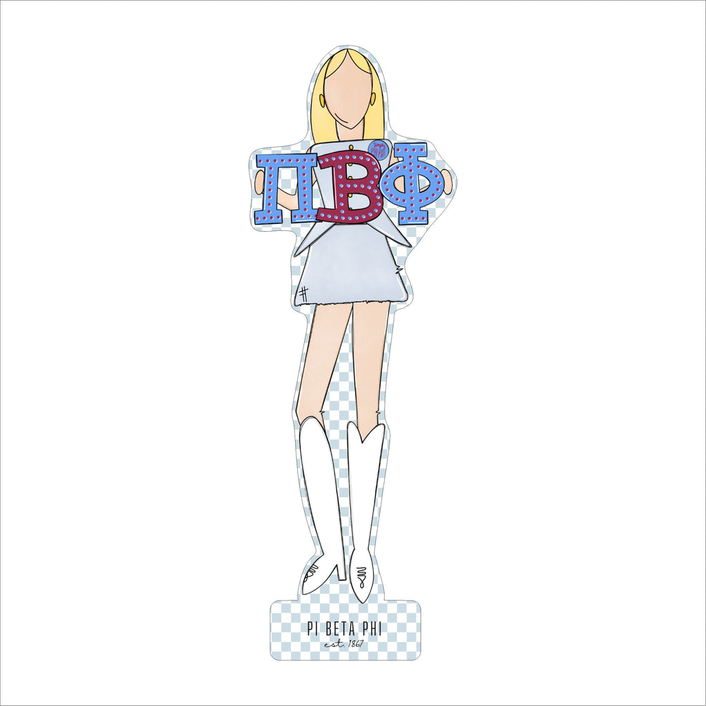 MSH-030 Pi Phi 2 | 0.75in. Acrylic Cutout  |