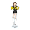 MSH-032 Theta 1 | 0.75in. Acrylic Cutout  |
