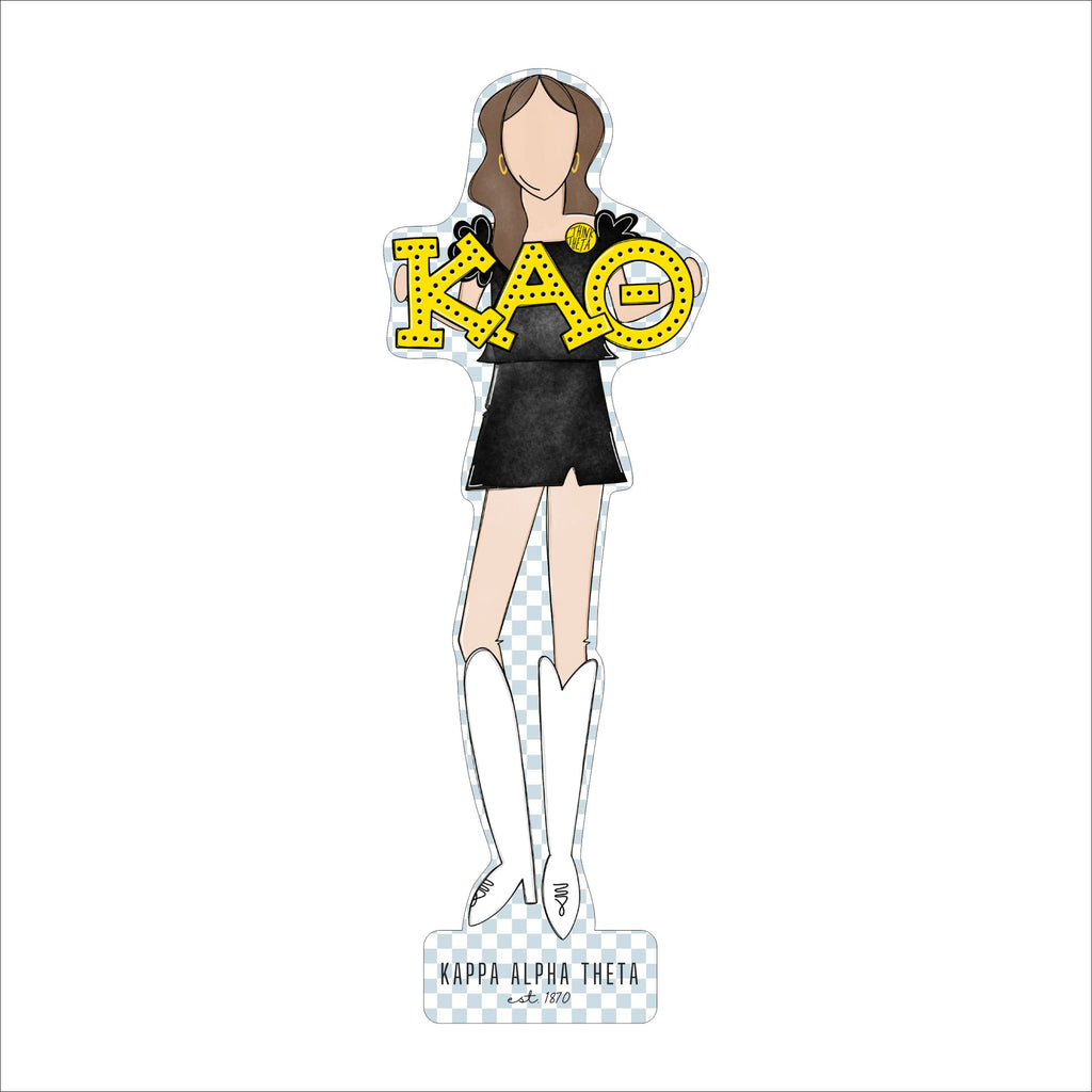 MSH-032 Theta 1 | 0.75in. Acrylic Cutout  |