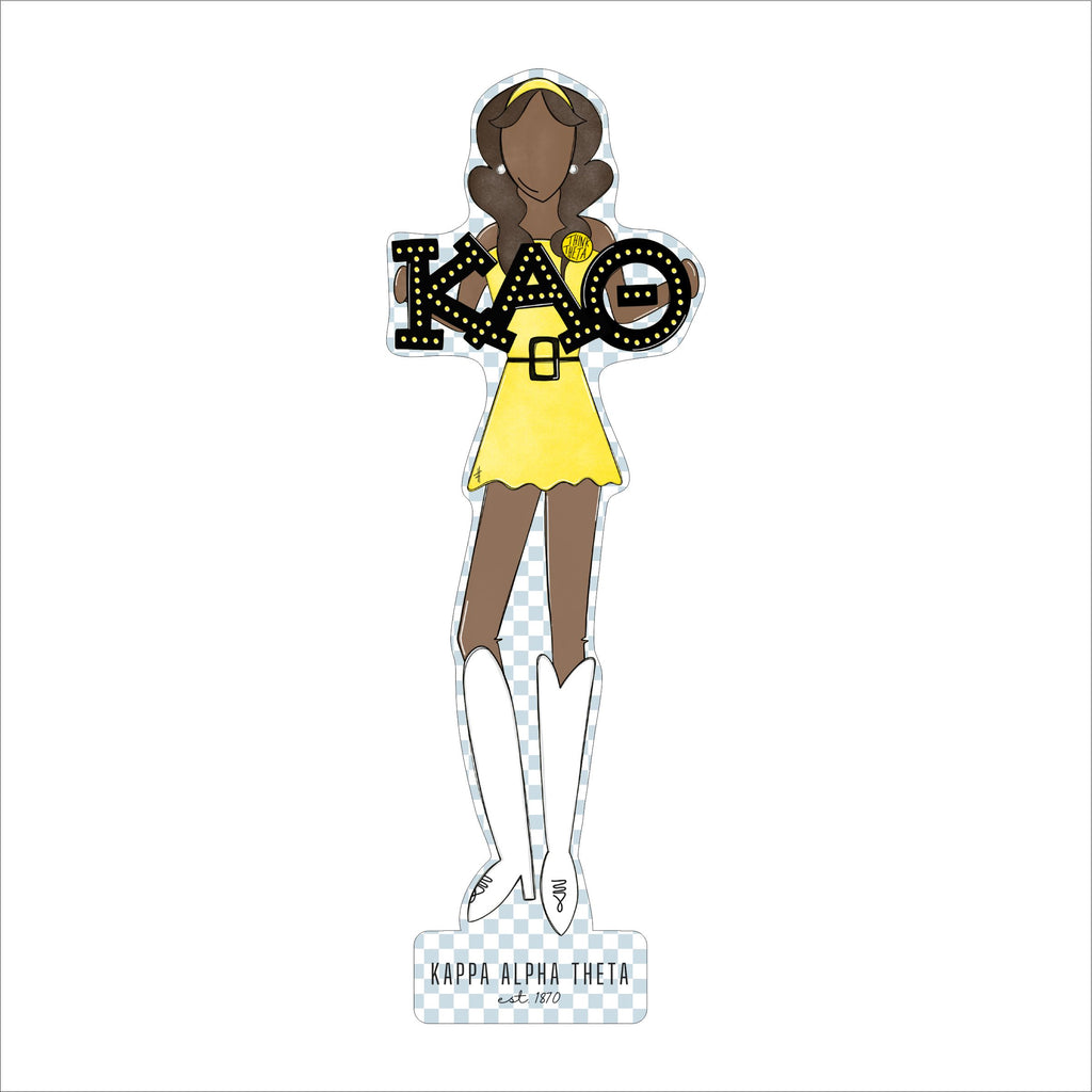 MSH-034 Theta 3 | 0.75in. Acrylic Cutout  |