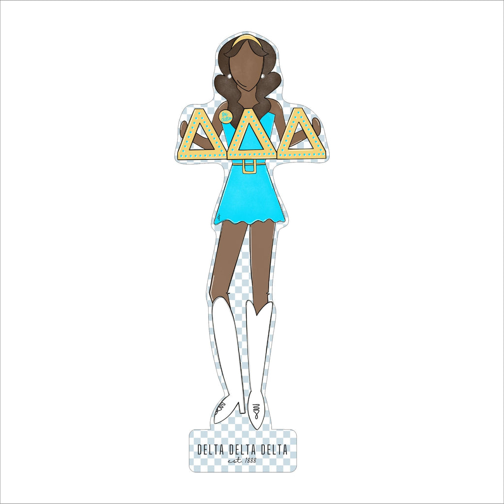 MSH-037 Tri Delta 3 | 0.75in. Acrylic Cutout  | Case (Bundle of 100)