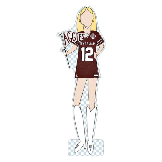 MSH-042 Texas A&M 2 | 0.75in. Acrylic Cutout |