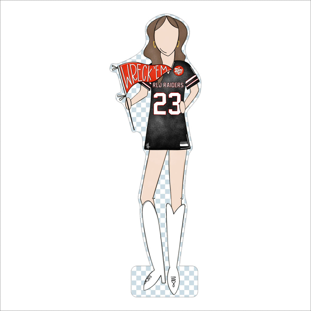 MSH-044 Texas Tech 1 | 0.75in. Acrylic Cutout |