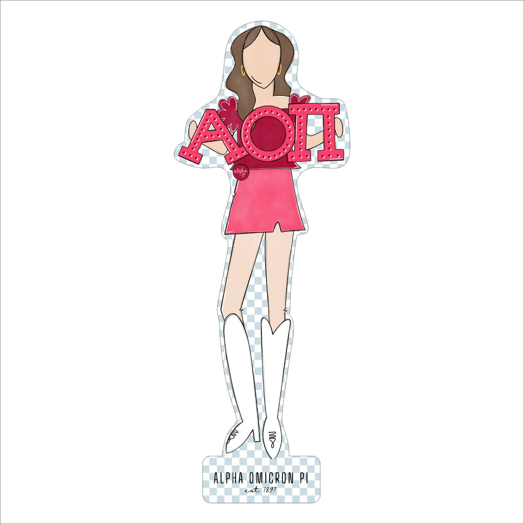 MSH-050 AOPi 1 | 0.75in. Acrylic Cutout  | Case (Bundle of 25)