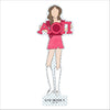 MSH-050 AOPi 1 | 0.75in. Acrylic Cutout  |