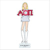 MSH-051 AOPi 2 | 0.75in. Acrylic Cutout  |