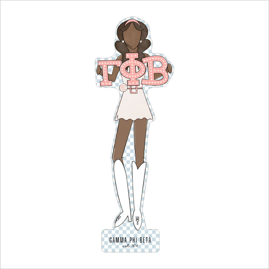MSH-055 Gamma Phi Beta 3 | 0.75in. Acrylic Cutout |
