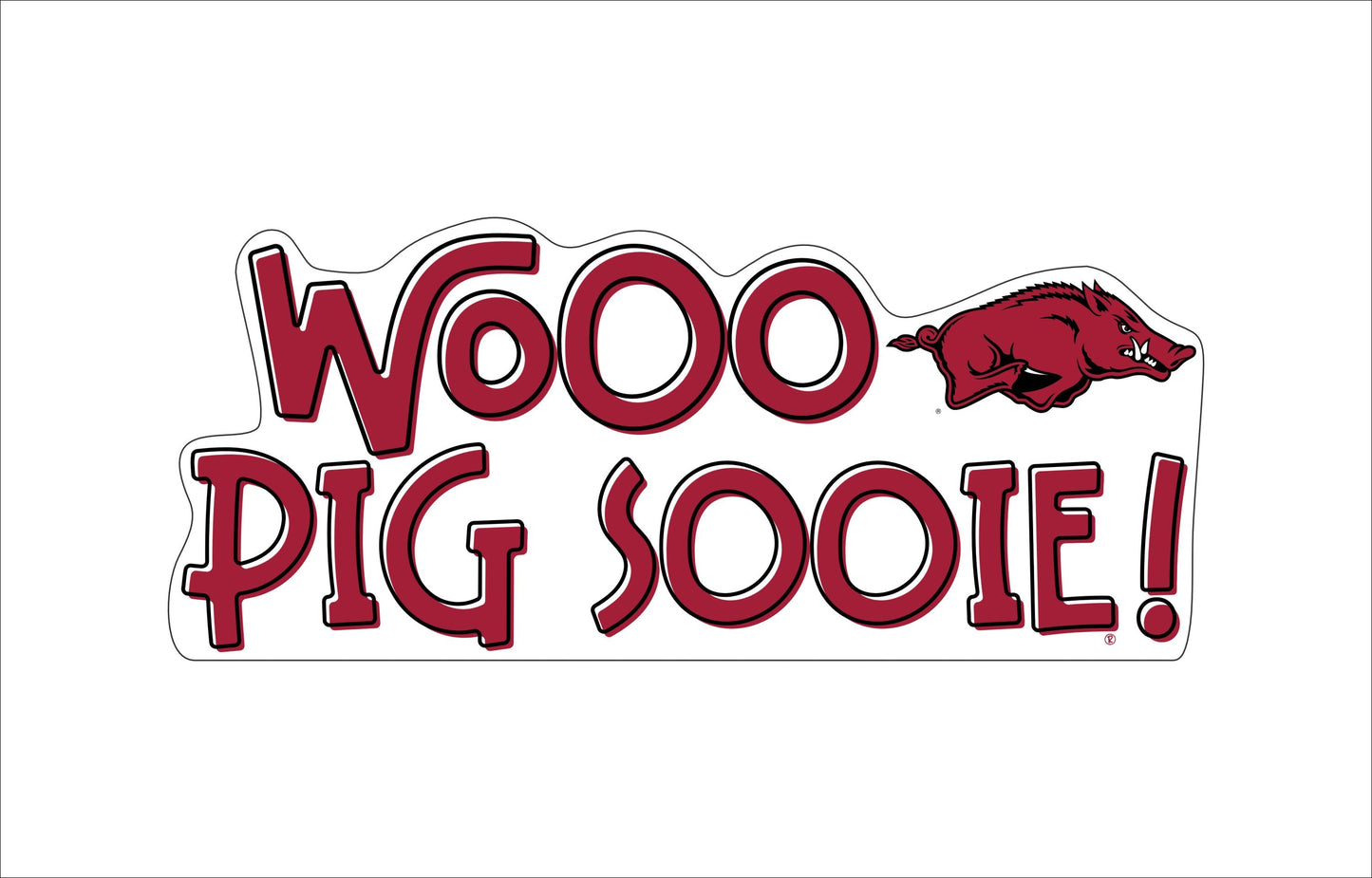 MSH-063 Arkansas Chant | 0.75in. Acrylic Cutout | Case (Bundle of 25)
