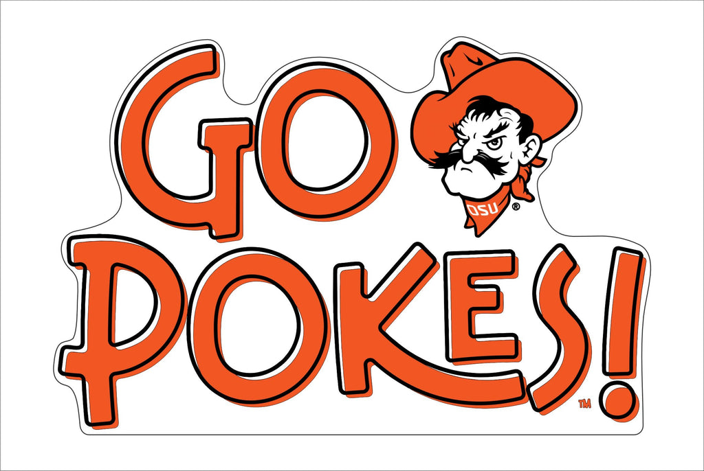 MSH-075 Go Pokes | 0.75in. Acrylic Cutout |