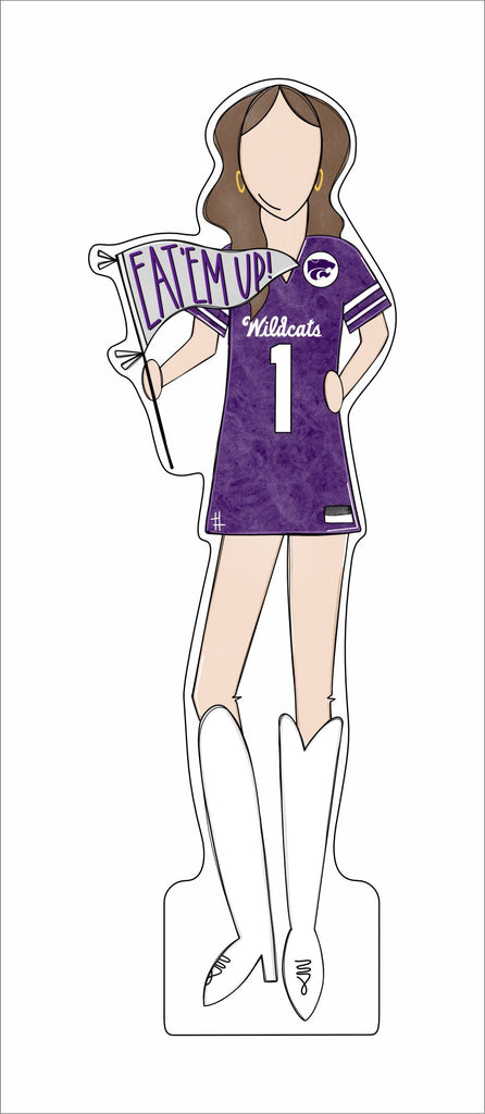 KS Fan 2 | 0.75in. Acrylic Cutout | Case Bundle of 25