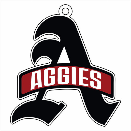 MSM-003 Aggie Pendant | 0.25in. Acrylic Ornament | Mix and  Match (any 10+)