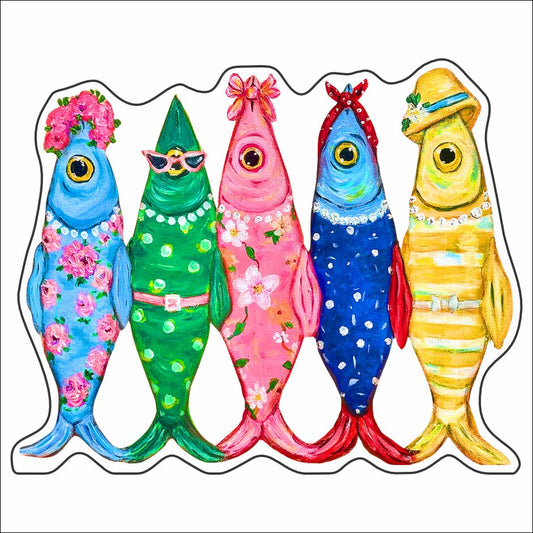 MTA-004 Ladies of the Tin Magnet | 0.125Acrylic Magnet