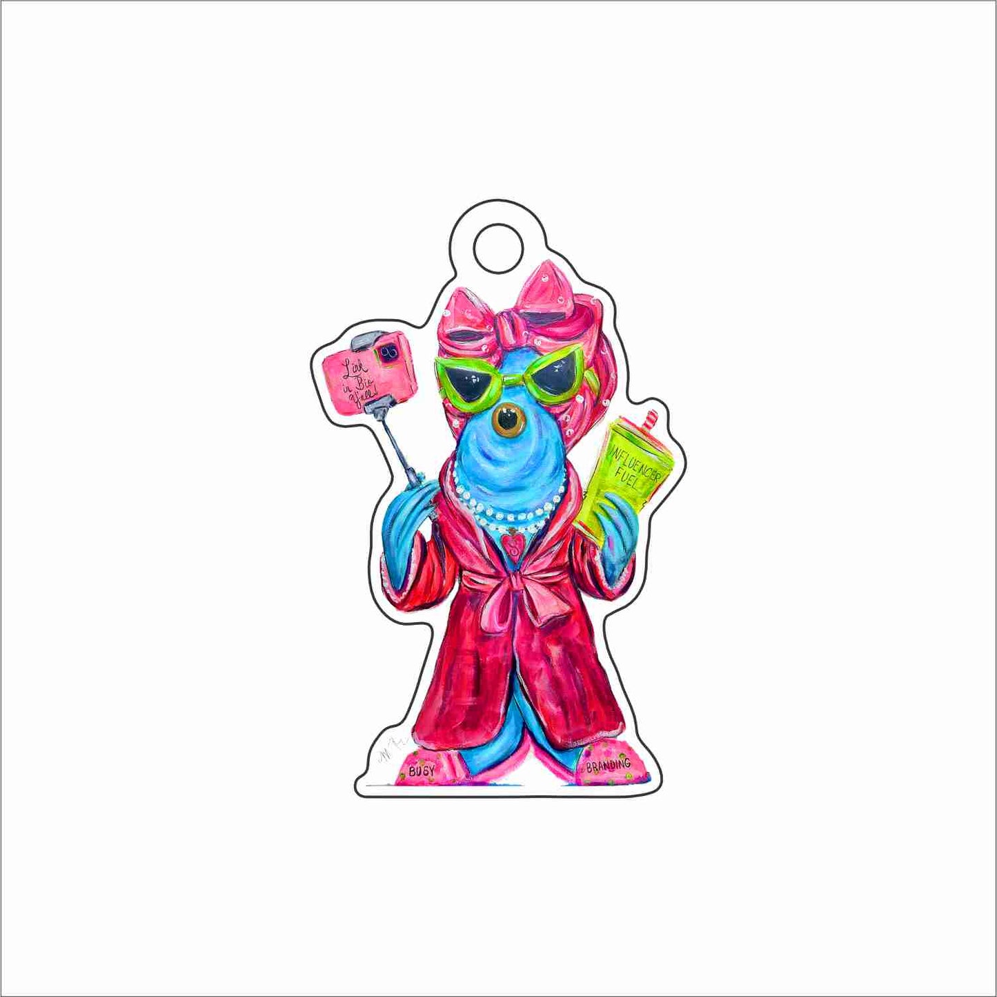 MTA-011 Influencer Ornament | 0.25Acrylic Ornament