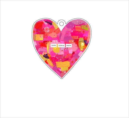 MWA-002 loveliveshere Ornament | 0.25Acrylic Ornament |