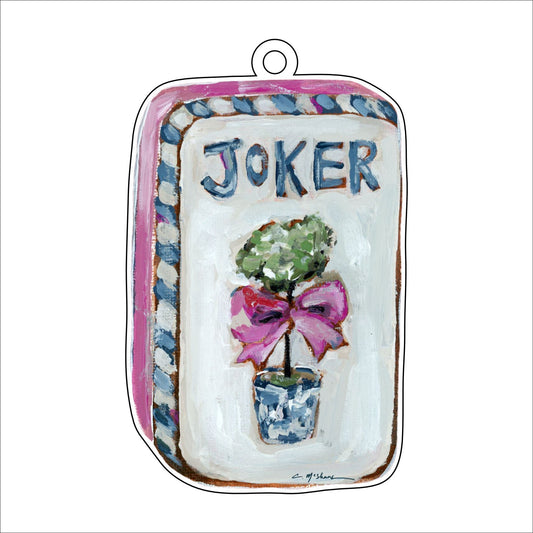 Mahjong Chic | 0.25in. Acrylic Ornament |  Case of 25