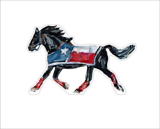 CMS-664-C10 Mustangs Button | 0.125Acrylic Button | Set of 10