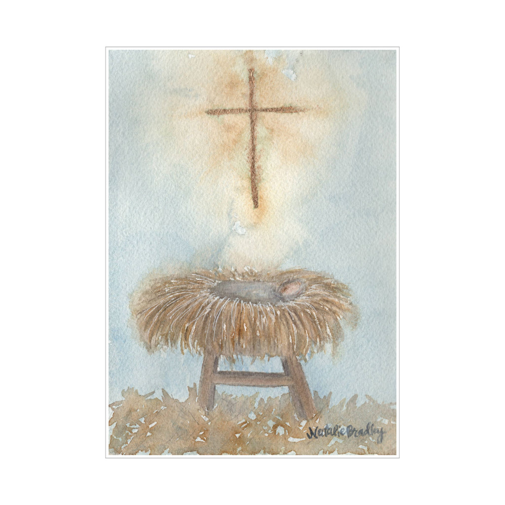 Manger Block | 0.75in. Acrylic Cutout 5x7 | Case (any 10+)