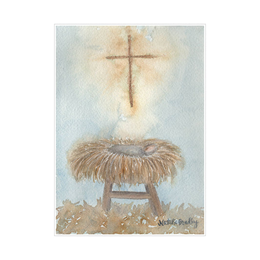 Manger Block | 0.75in. Acrylic Cutout 5x7 | Case (any 10+)