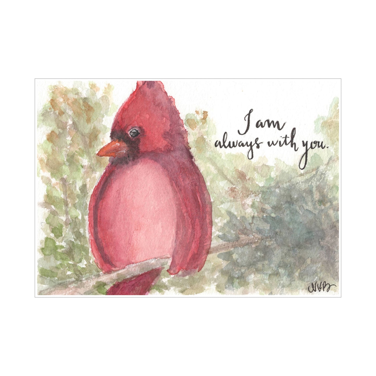 I Am Always With You Block | 0.75in. Acrylic Cutout 5x7 | Case (any 10+)