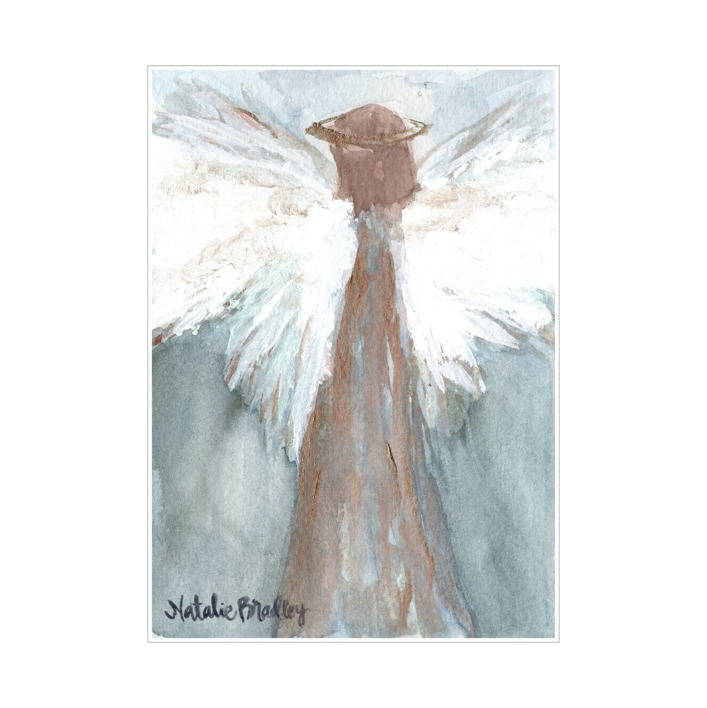Blue Angel Block | 0.75in. Acrylic Cutout 5x7 | Case (any 10+)