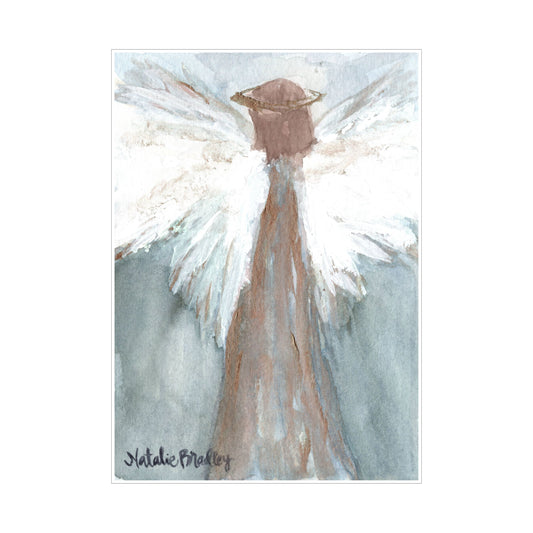 Blue Angel Block | 0.75in. Acrylic Cutout 5x7 | Case (any 10+)