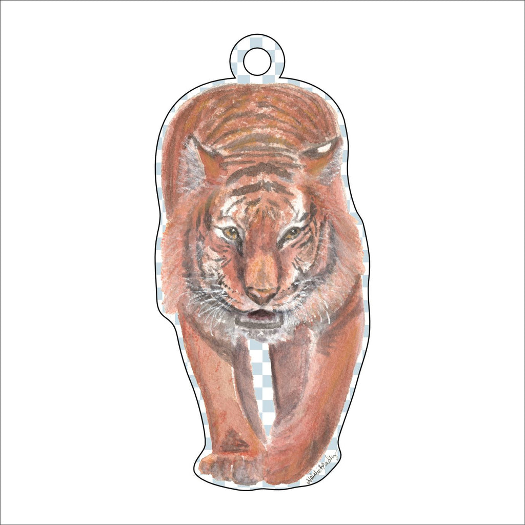 Tiger Ornament | 0.25in. Acrylic Ornament | Case (any 10+)