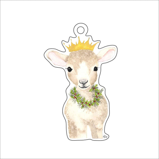 NDA-003 Lamb of God Ornament | 0.25Acrylic Ornament |