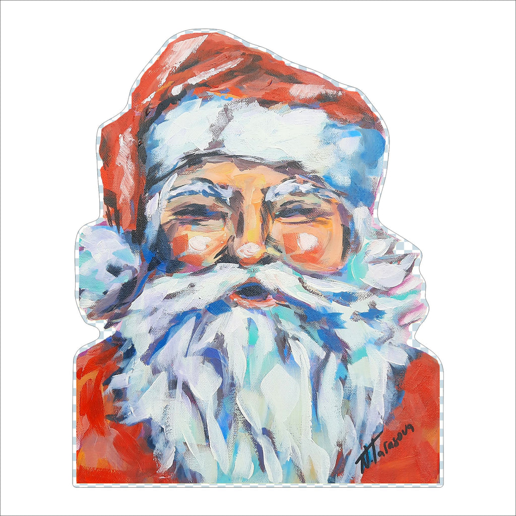 Santa | 0.75in. Acrylic Cutout | Single