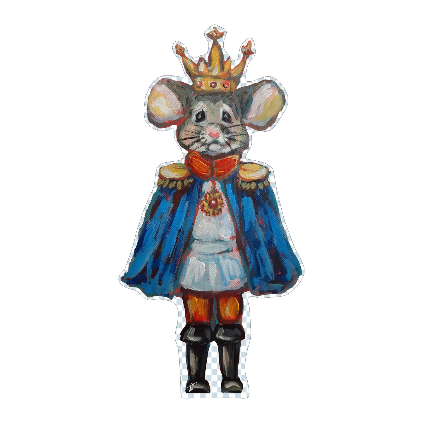 Mouse | 0.75in. Acrylic Cutout | Single