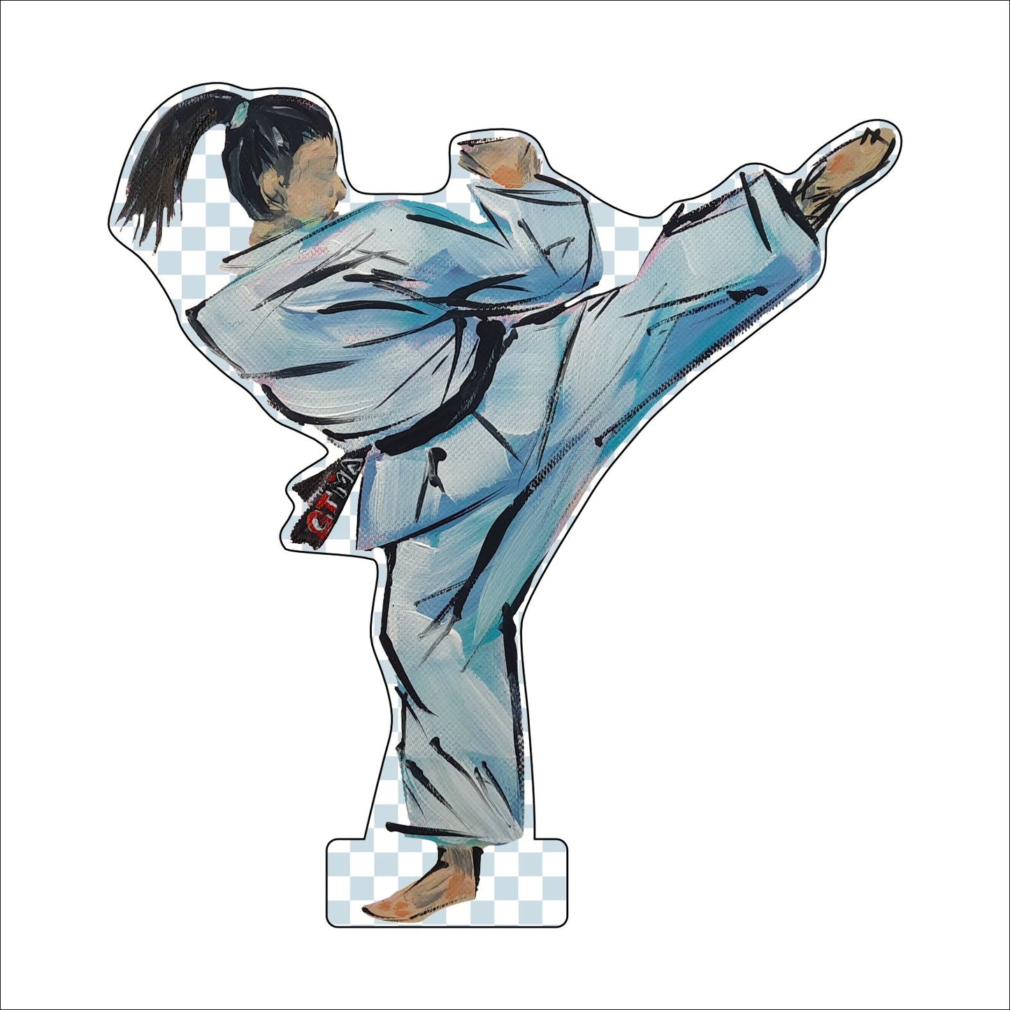 BBMA Girl (Smaller)  | 0.5in. Acrylic Cutout | Single