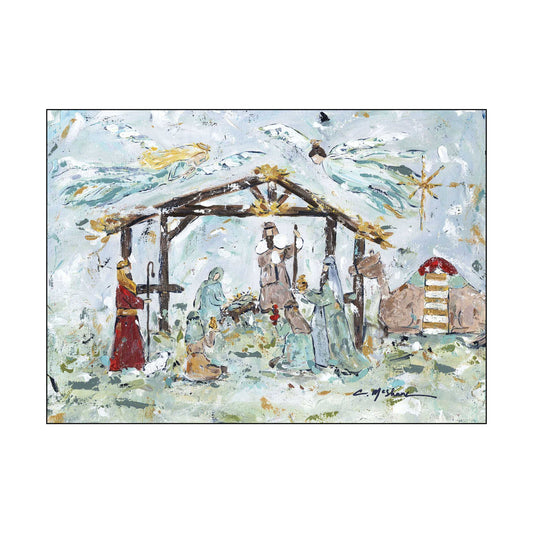 Nativity 5x7 | 0.75in. Acrylic Shelfie | Case of 25