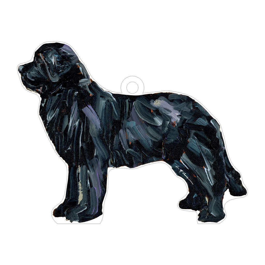 Newfoundland Black | 0.25in. Acrylic Ornament | Mix and Match (any 10+)