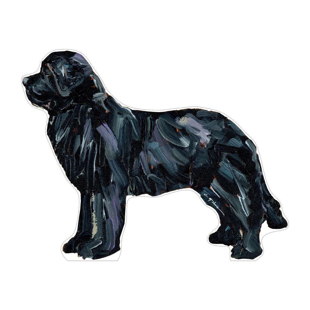 Newfoundland Black | 0.75in. Acrylic Cutout | Case Bundle any 10+ (Pack of 1)