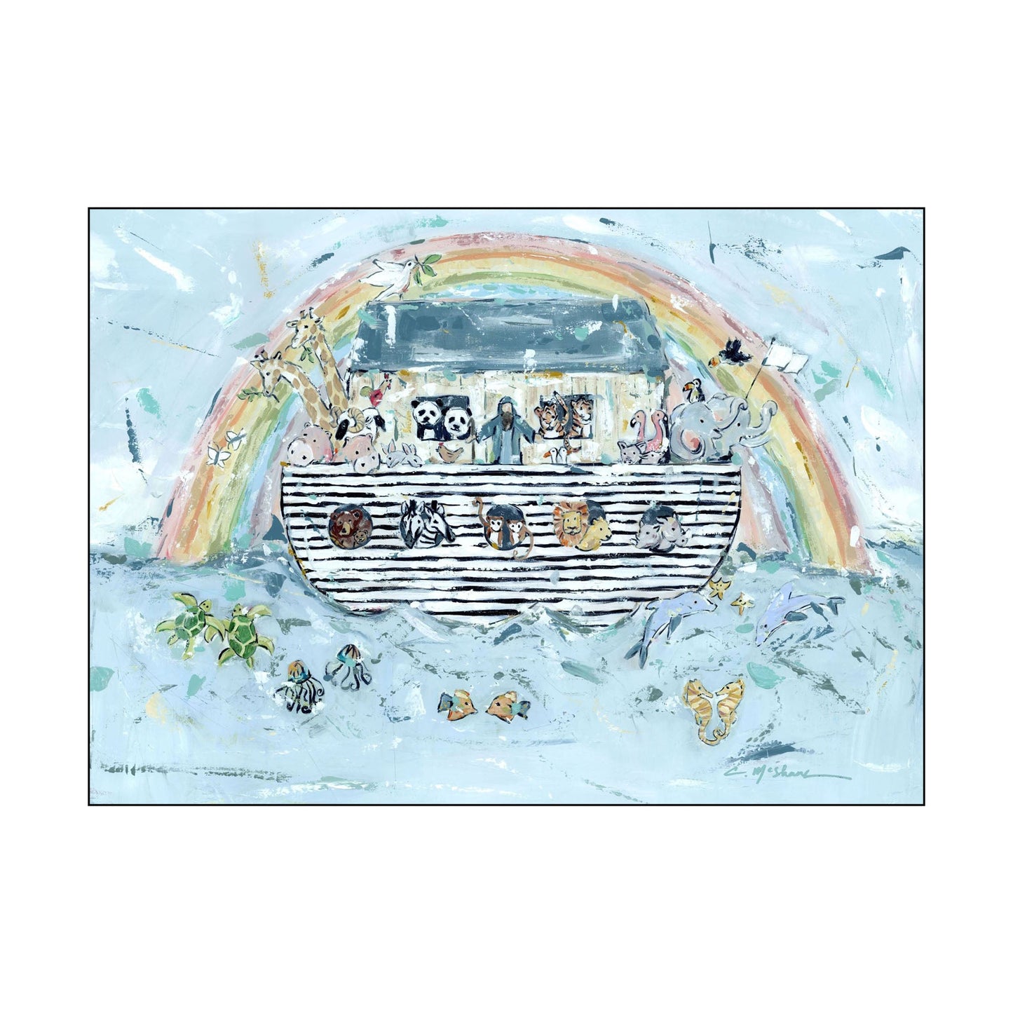 Noah's Ark I 5x7 | 0.75in. Acrylic Shelfie | Case of 25