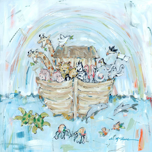 Noah's Ark III 5.5x5.5 | 0.75in. Acrylic Shelfie | Case of 25