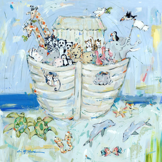 Noah's Ark IV 5.5x5.5 | 0.75in. Acrylic Shelfie | Case of 25
