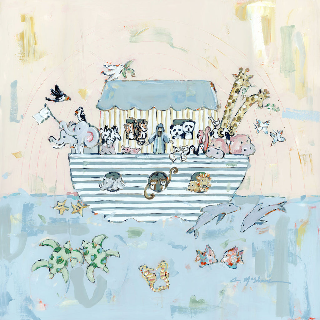 Noah's Ark V 5.5x5.5 | 0.75in. Acrylic Shelfie | Case of 25