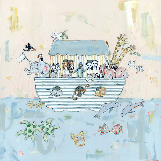 Noah's Ark V 5.5x5.5 | 0.75in. Acrylic Shelfie | Case of 25
