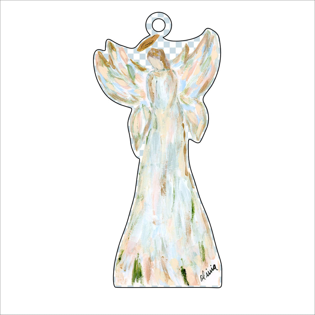 Angel Ornament | 0.25in. Acrylic Ornament | Case (any 10+)