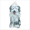 Old English Sheepdog White & Gray | 0.25in. Acrylic Ornament | Mix and Match (any 10+)
