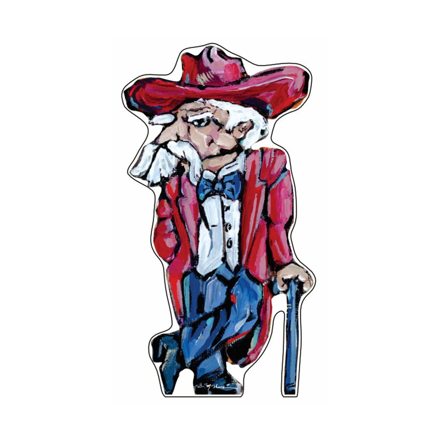 Ole Miss | 0.75in. Acrylic Shelfie | Case of 25