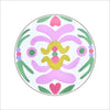 Palm Beach | 0.25in. Acrylic Coaster with Cork | Case Pack of 4